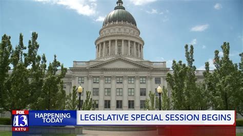 Legislative Special Session Begins Thursday Youtube