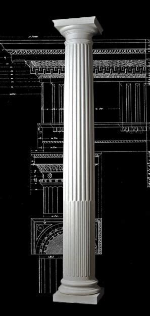 Chadsworths 1 800 Columns Fluted Cabled Roman Doric Wood Column