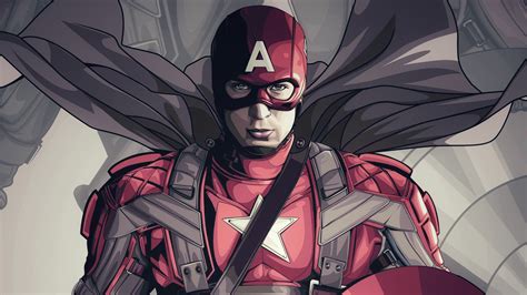 Captain America Hd K Superheroes Artwork Digital Art Artist Deviantart Coolwallpapers Me