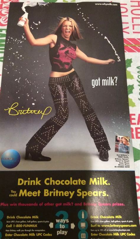 Britney Spears GOT MILK Posters This Is A Lot If 20 They Etsy