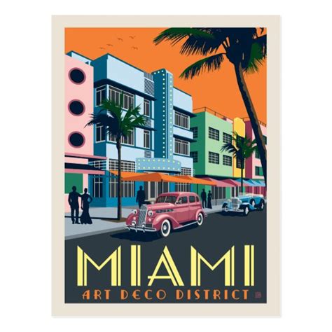 Vintage Miami Postcards Zazzle