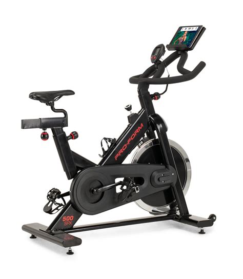 Proform 500 Spx Exercise Bike With Integrated Device Shelf Follow