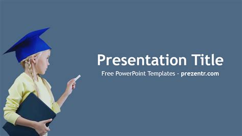 Free Primary School Powerpoint Template Prezentr Powerpoint Templates