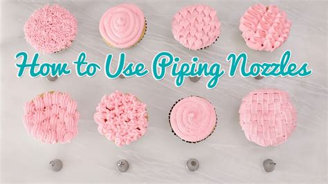 How To Use Piping Nozzles Gemmas Bold Baking Basics Ep 35 Youtube