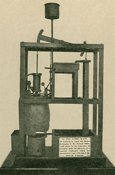 The Development Of The Steam Engine Due To James Watt