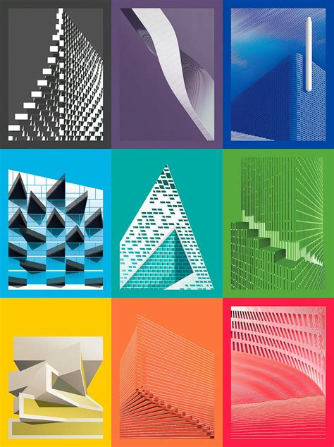 9 Graphic Posters Inspired By Bjarke Ingels Group Projects And Syntax