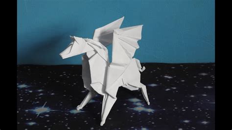 Origami Pegasus Tutorial Youtube