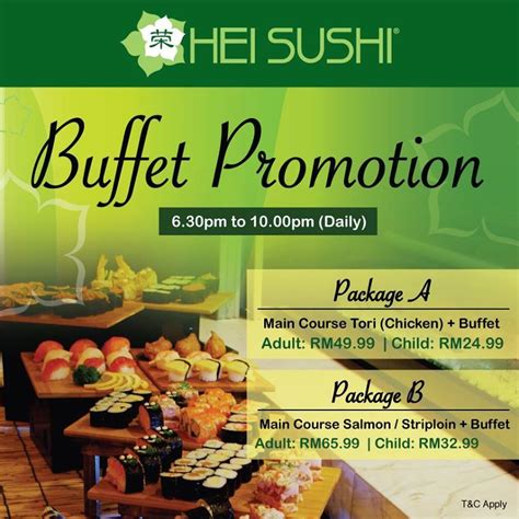The sushi in malaysia is frequently a broadly consumed meals. Hei Sushi Buffet Promotion in Malaysia | Sushi buffet ...
