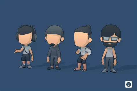 Low Poly Character 3d Character Character Design Unity 3d Common
