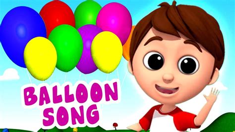 Balloon Song For Kids Nursery Rhymes And Babies Songs For Children
