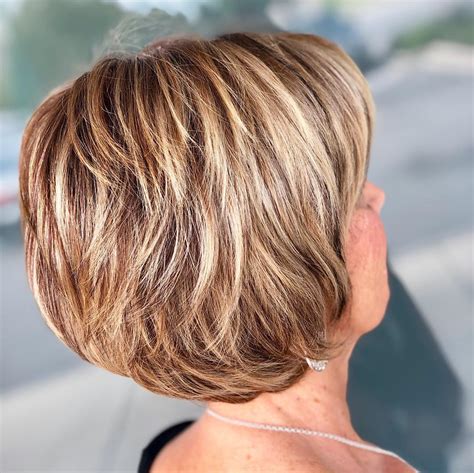 The Best 26 Layered Bob Hairstyles For Over 60 Round Face And Glasses