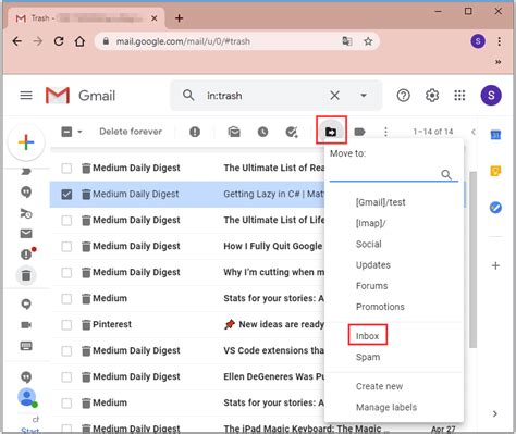 How To Empty Trash In Gmail And Delete Emails Permanently Minitool