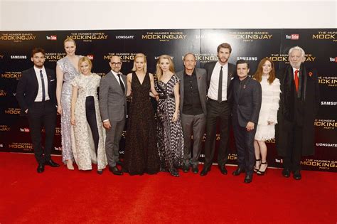 The Hunger Games Mockingjay Part 2 Cast In The London Premiere
