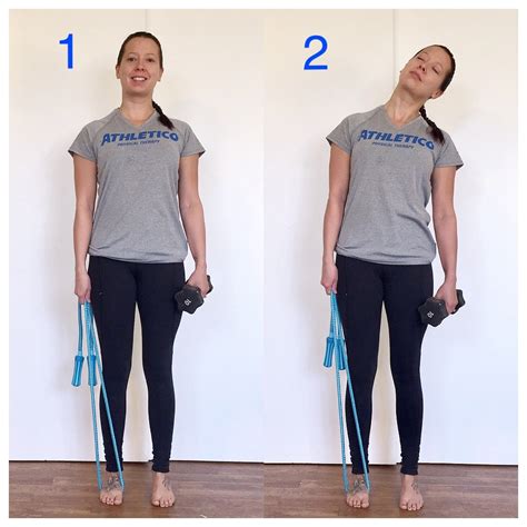 Stretch Of The Week Self Trapezius Traction Stretch Athletico