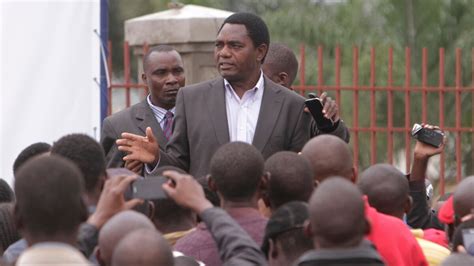 Zambian Police Question Opposition Leader In Motorcade Spat