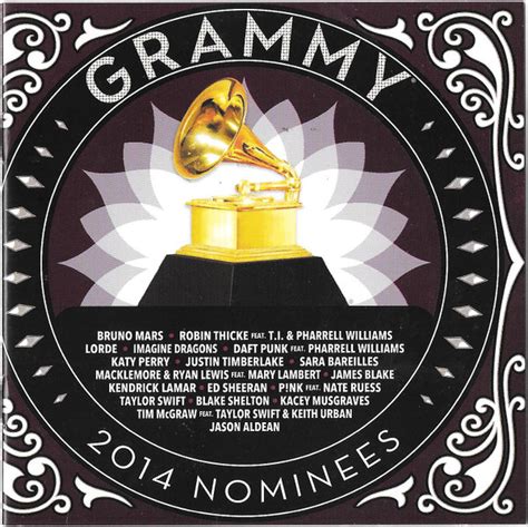 2014 Grammy Nominees 2014 Cd Discogs