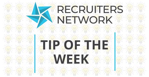 Tip Of The Week Featured Image Wordpress Recruiters Network