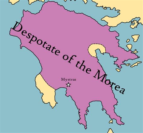 The Despotate Of The Morea Rmrzoffical