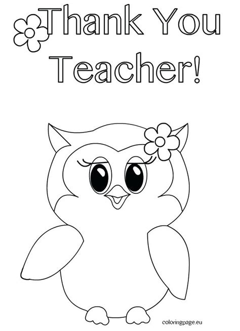 Thank you coloring sheets book pages tar. Best Teacher Ever Coloring Pages at GetColorings.com ...