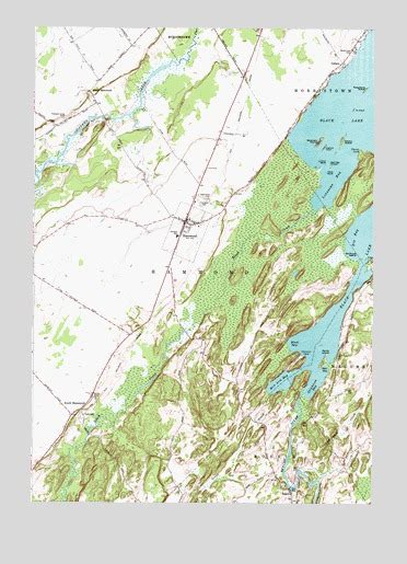 Hammond Ny Topographic Map Topoquest