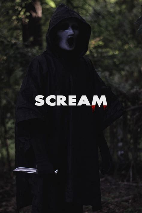 Ghostface Cosplay Scream Movie Retro Horror Scary Movies