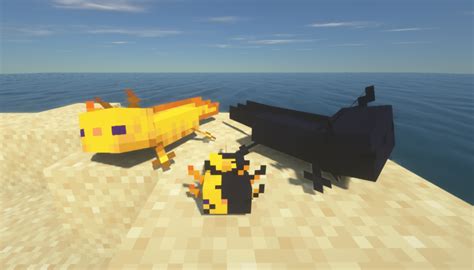 More Axolotls Mods Minecraft