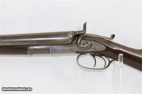 Antique Remington Whitmore Model 1873 10 Gauge Double Barrel Hammer
