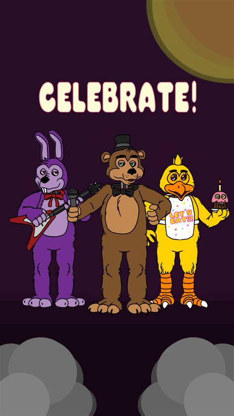 I Made The Fnaf Crew Excluding Foxy In The Showbiz Pizza Style R