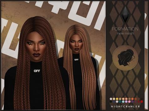 Sims 44 Cc Custom Content Hair Nightcrawler Sims Nightcrawler