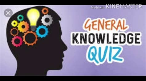 General Knowledge Quiz Youtube