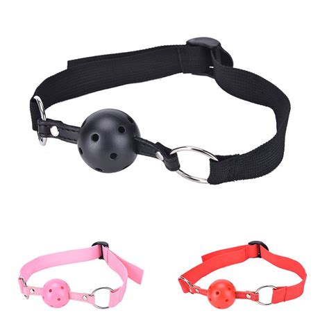 Exotic Accessories Sex Open Mouth Gag Harness Oral Fixation Nylon Band Ball Gag Mouth Plug Adult