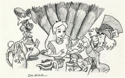 Un Birthday Party ~ Alice In Wonderland By Zmd90 On Deviantart Alice