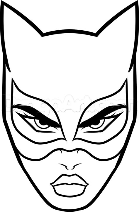How To Draw Catwoman Easy Step By Step Dc Comics Comics Free