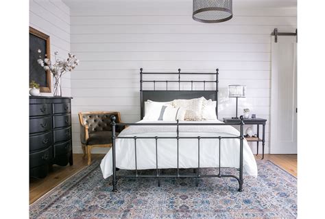 Magnolia Home Trellis Queen Panel Bed By Joanna Gaines Remodel