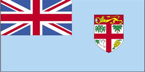view the national flag in fiji learn the history of the fiji flag countryreports