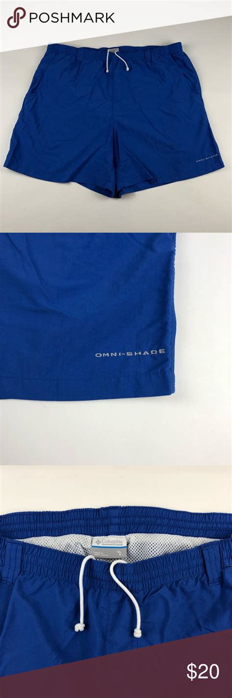 Columbia Pfg Omni Shade Swim Trunks Blue Size Xl Swim Trunks Gym