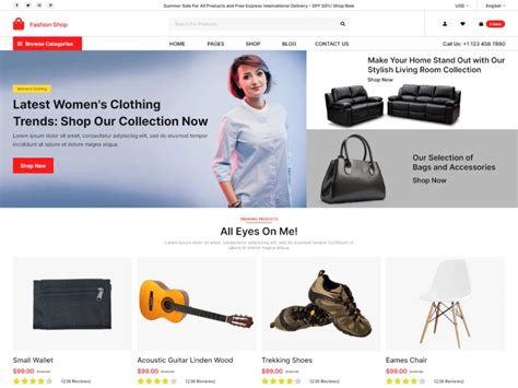 Free Fashion Shop Storefront Wordpress Theme Download And Review