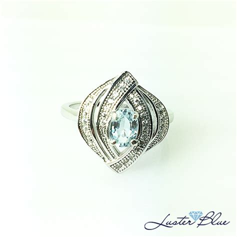 Opaque Blue Sapphire Ring Lbsr 407 Lusterblue