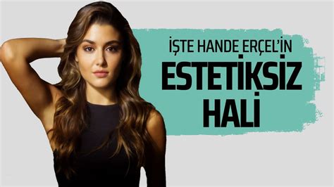 Eczacıbaşı vitra / turkish national team / @underarmour athlete. HANDE ERÇEL'İN ESTETİKSİZ HALİ! #magazin - YouTube