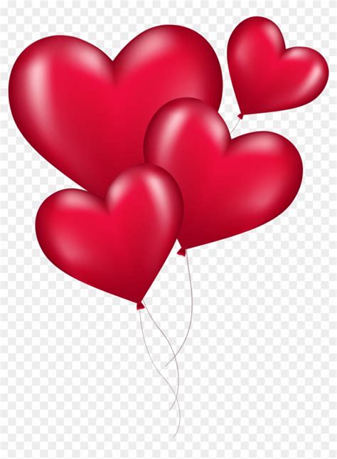 Free Heart Balloons Png Nohat Cc