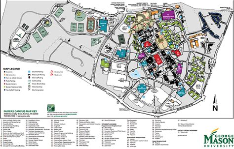 George Mason University Alumni Campus Maps Directions