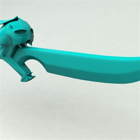 Stl File Fantasy Sword Thymos・3d Printing Idea To Download・cults