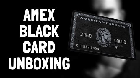 The centurion card has a lot of downsides: Amex Black Card Benefits! Unboxing the American Express Centurion Credit Card (2020) - YouTube