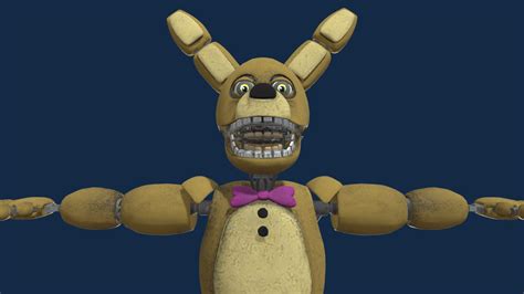 spring bonnie not from help wanted download free 3d model by captian allen allen