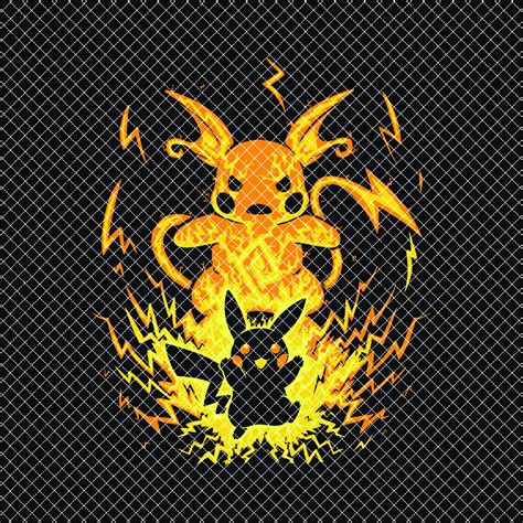 Pokemon SVG Pikachu SVG DXF Bestanden knippen gelaagd | Etsy
