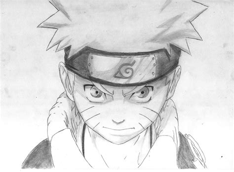 Naruto Pencil Drawing By Manuel Sama On Deviantart Dibujar