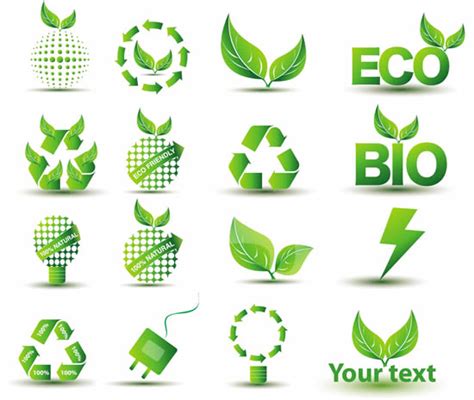 Green Energy Conservation Icon Vector Icon