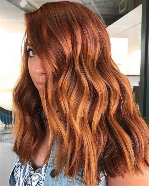 She also has an undercut (sadly not shown in the picture) to help remove some weight from her hair. 14 Copper Brown Hair Colours to Swoon Over | All Things ...