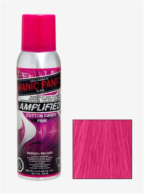 Manic Panic Amplified Color Spray Cotton Candy Pink Temporary Hair