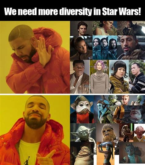 Diversity In Star Wars Star Wars Star Wars Poster Star Wars Facts